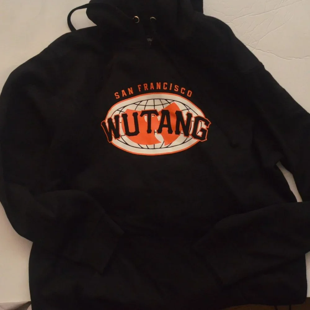 Wu Tang Clan San Francisco Hoodie Rap Hip Hop Sweatshirt Size XL